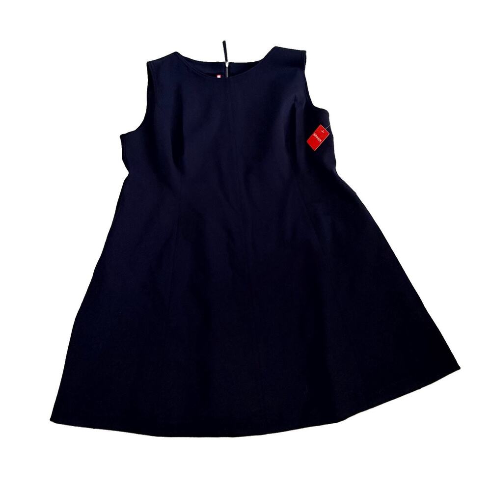 New Spanx Womens Classic Navy Perfect Fit & Flare Dress 3X NWT